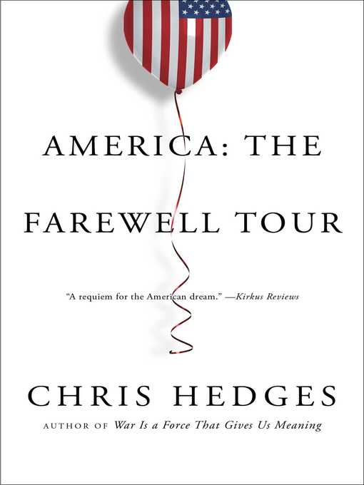 Title details for America by Chris Hedges - Wait list